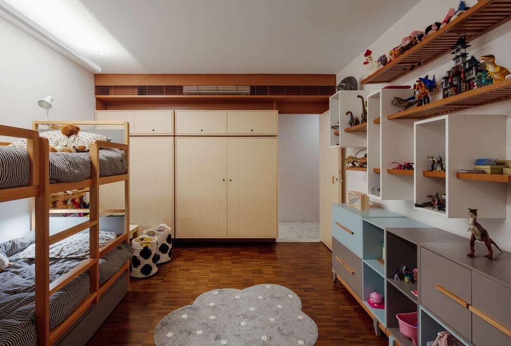 kids room by Bruno Rossi Arquitetos + Piratininga Arquitetos