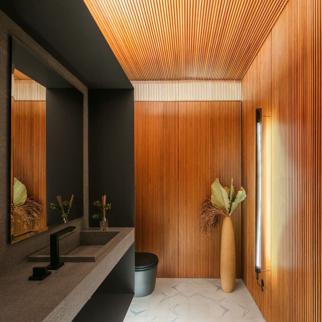 bathroom by Bruno Rossi Arquitetos + Piratininga Arquitetos