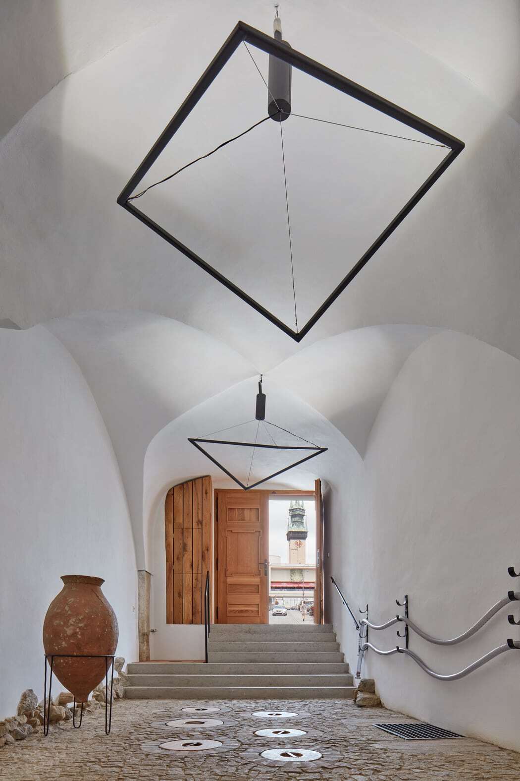 ORA Designed a Winery in a Renaissance House with a View of a Capuchin Garden