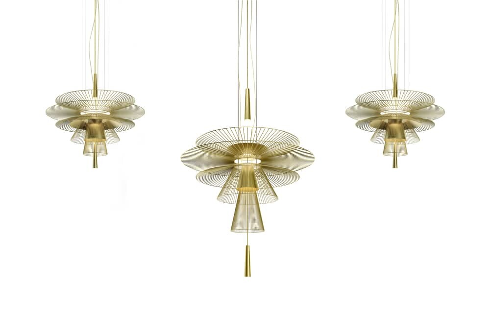 Gravity Lamp – a Modern Shape Influenced by Asian Traditional Weaving