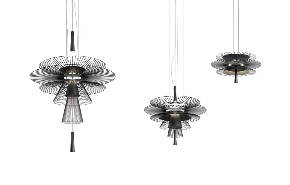 Gravity Lamp – a Modern Shape Influenced by Asian Traditional Weaving