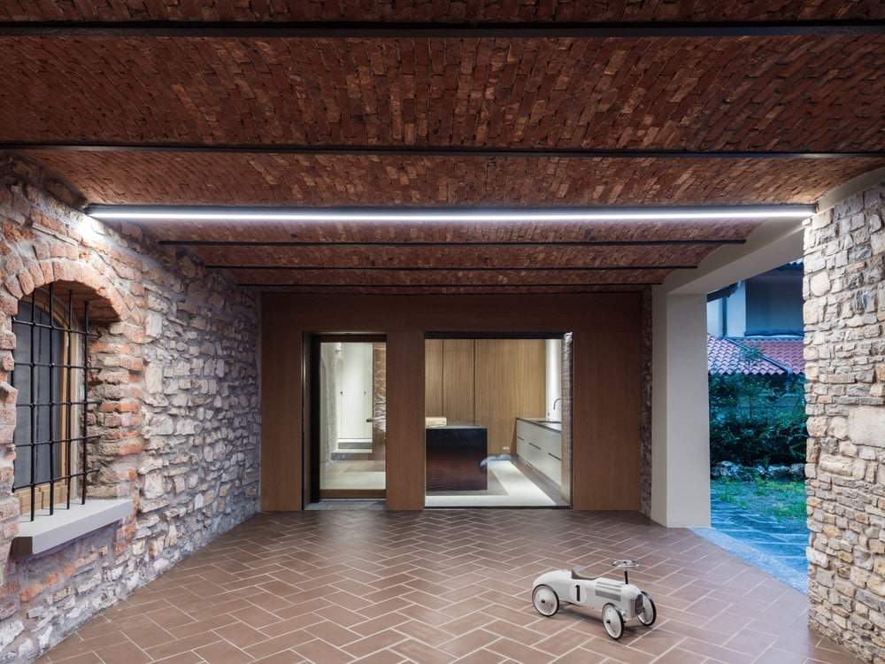 From an Old Workplace to a Modern Living Space: Montevecchia House