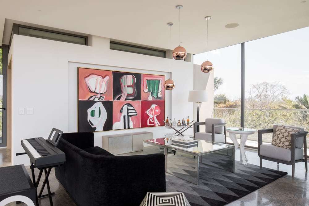 living area, Studio Saxe Architecture