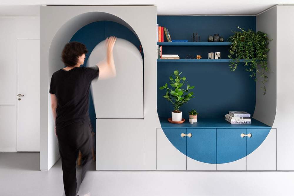 Studio Ben Allen Designed Flexible Furniture to Provide Extra Space for a London Flat