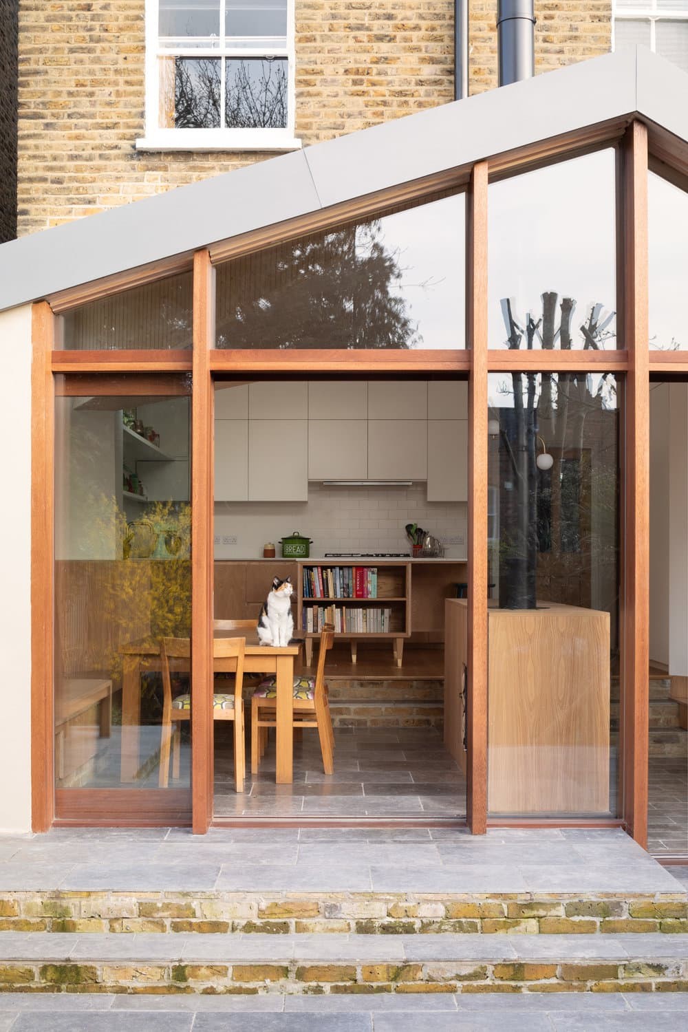 A Home Extension Which Has Been Inspired by the Feeling of Sitting Under a Tree