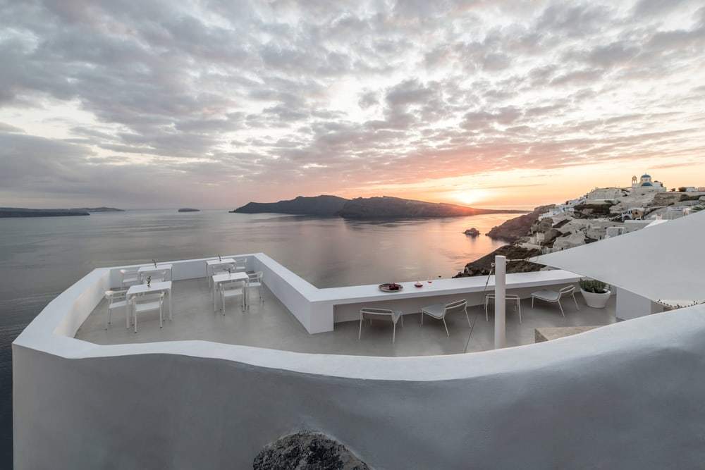 terrace, Santorini Coast , Kapsimalis Architects