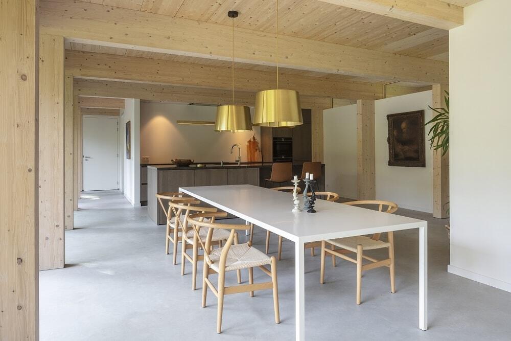 kitchen, dining area, Paul de Ruiter Architects