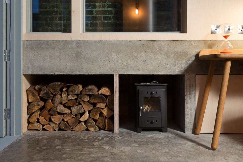 fireplace, Turner Architects