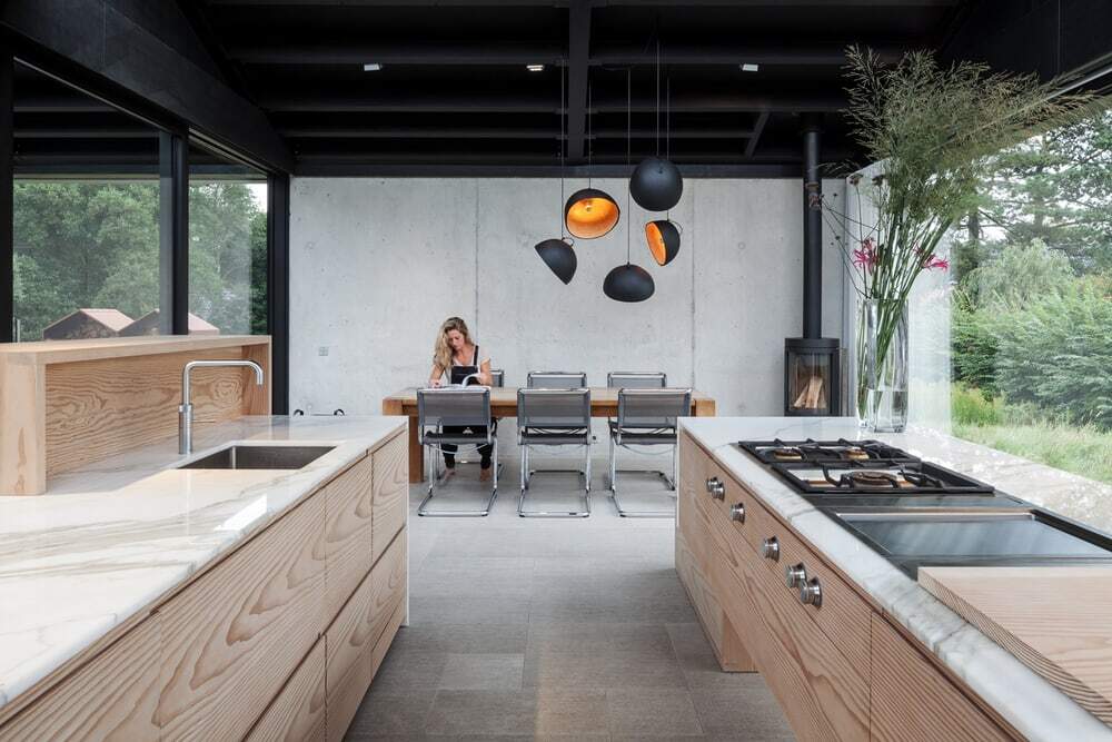 kitchen, Paul de Ruiter Architects