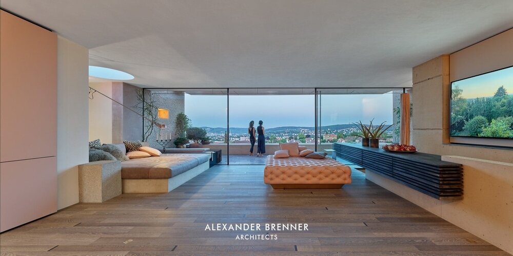 Parler Research House, Stuttgart by Alexander Brenner Architects
