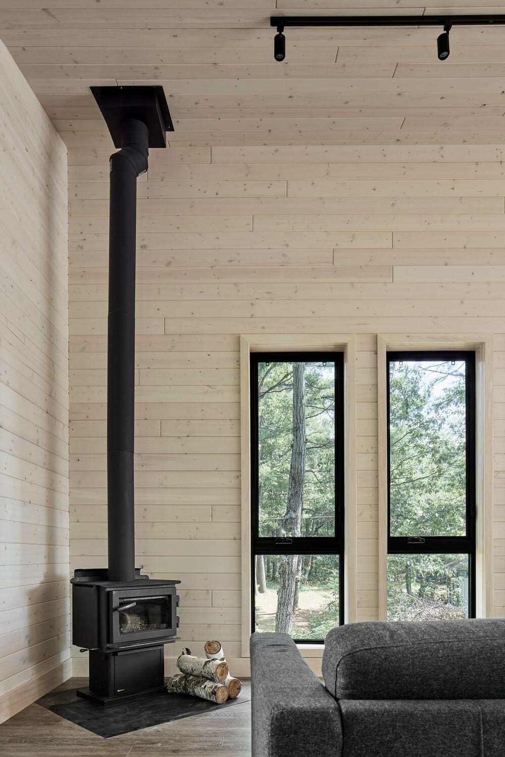 fireplace, Solares Architecture