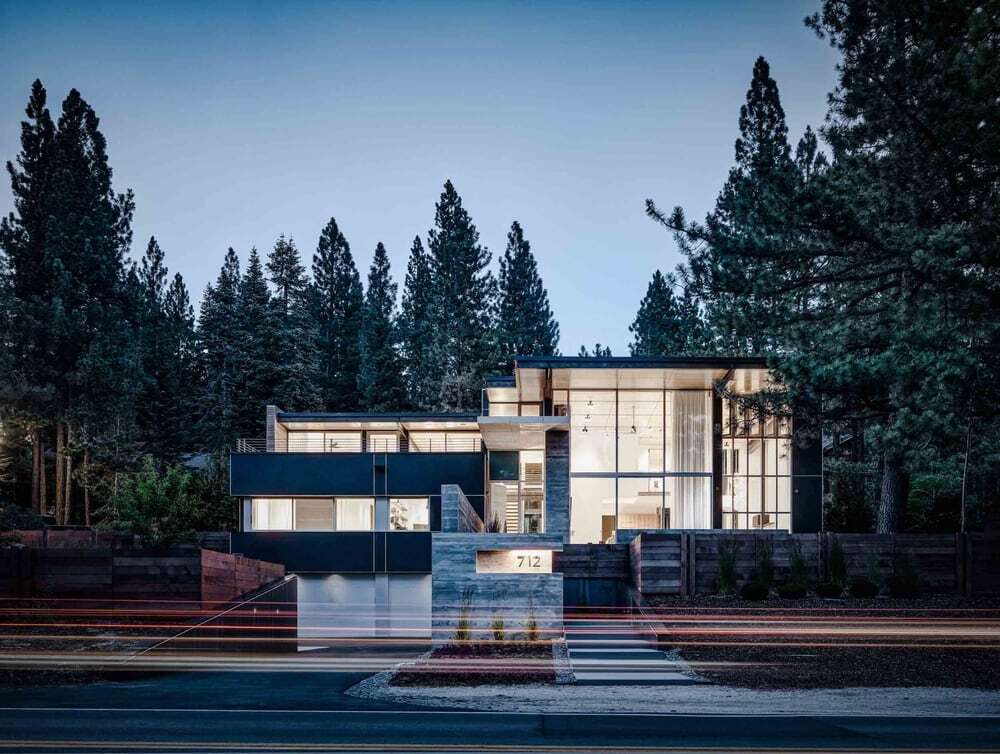 Burnt Cedar Residence by Faulkner Architects