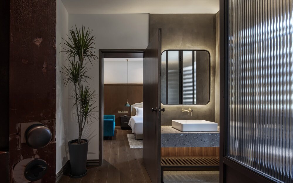 hotel room, Jiakun Architects