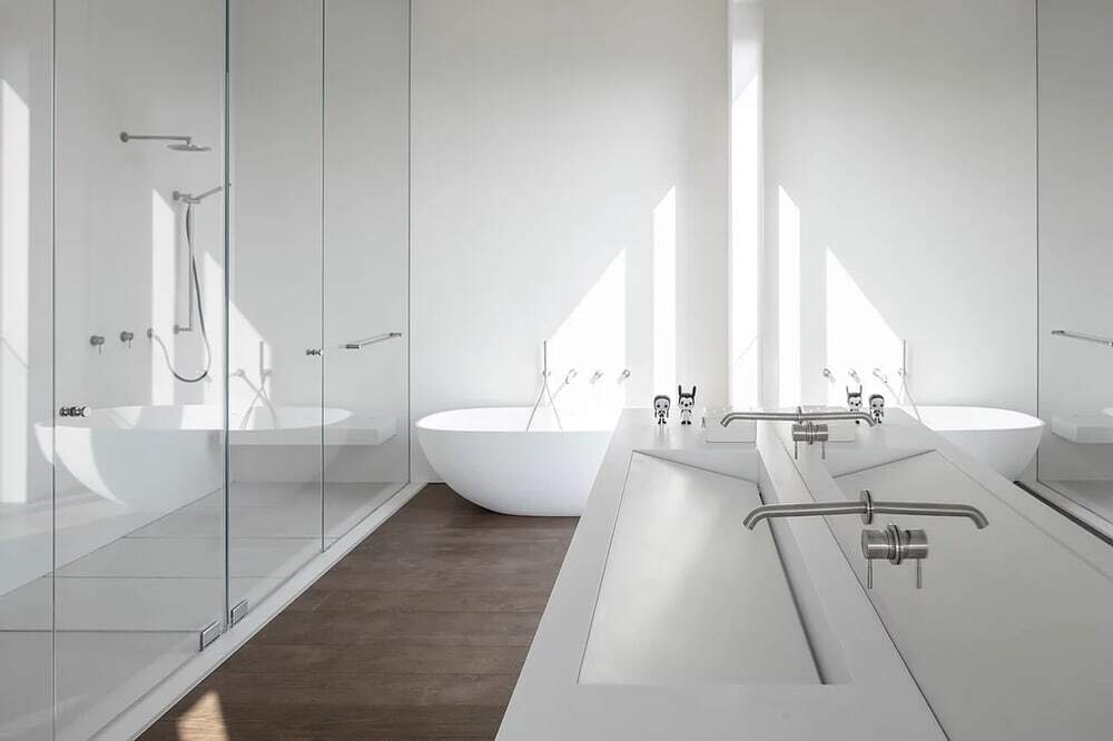 bathroom, Axelrod Architects