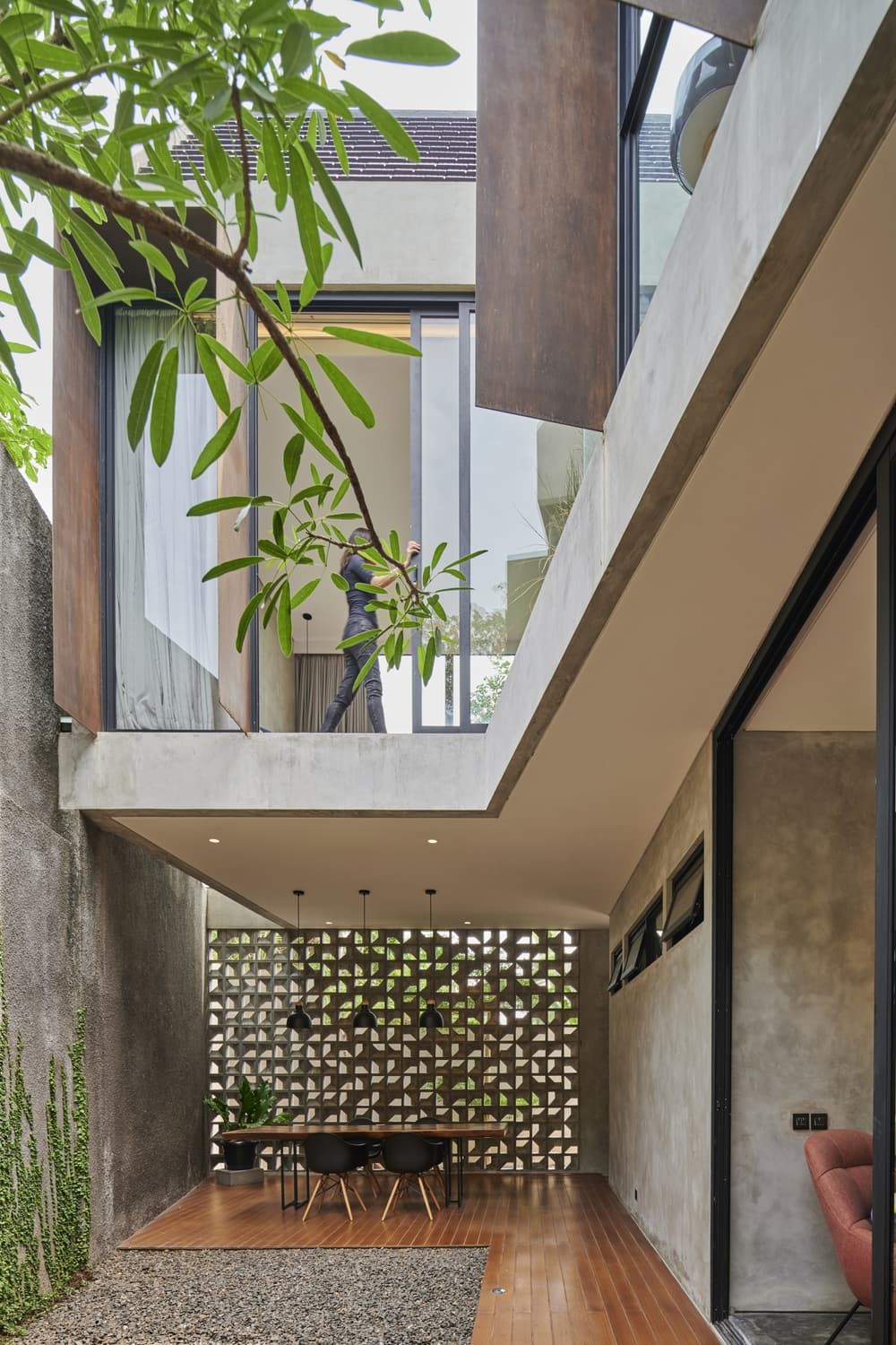 Breeze Blocks House by Tamara Wibowo Architects
