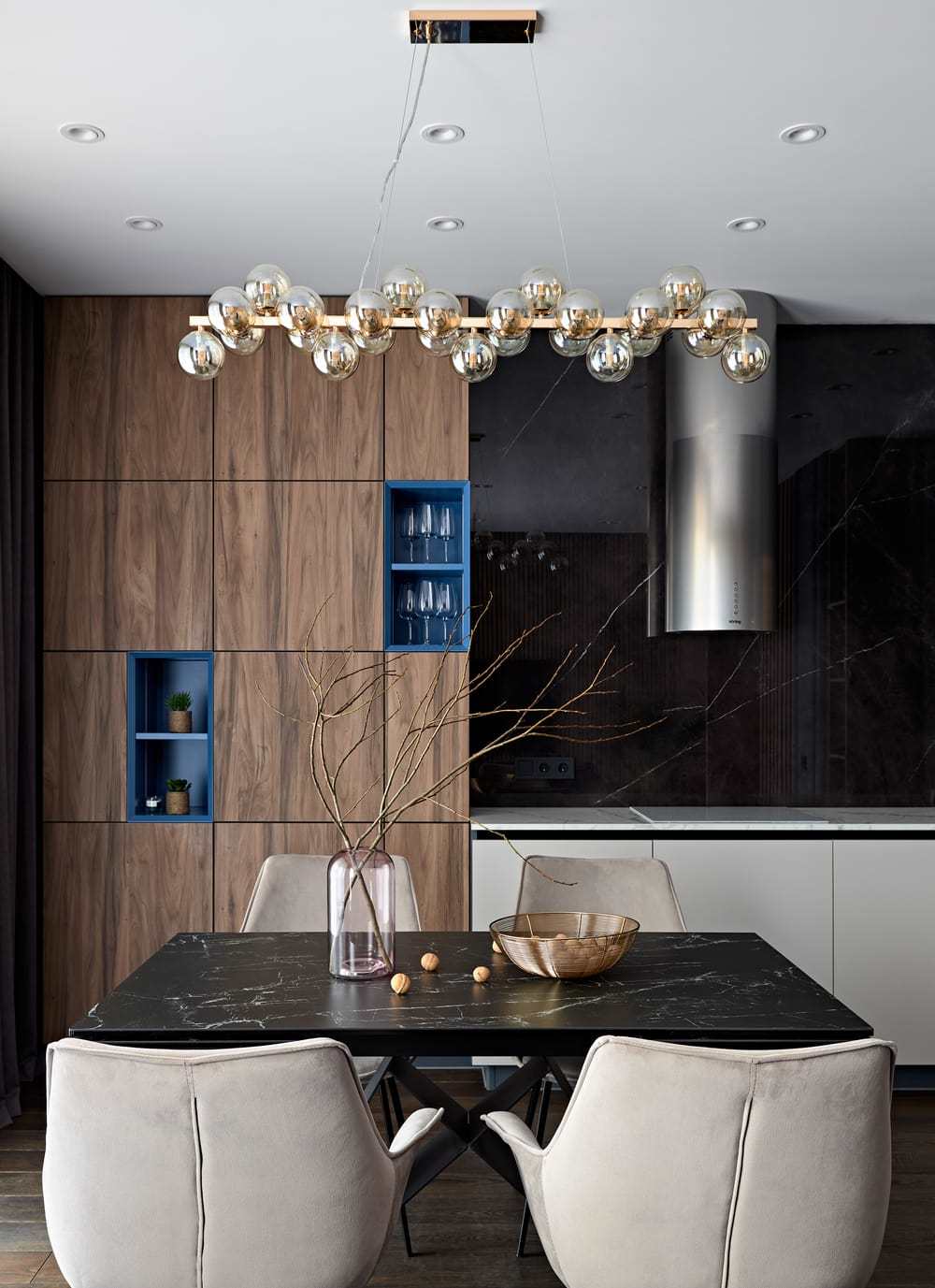 dining room, Interior Designer Alexey Samotaev