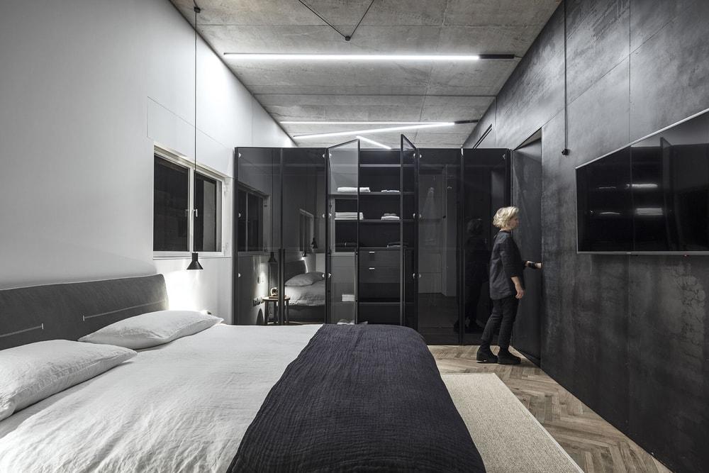 bedroom, Axelrod Architects