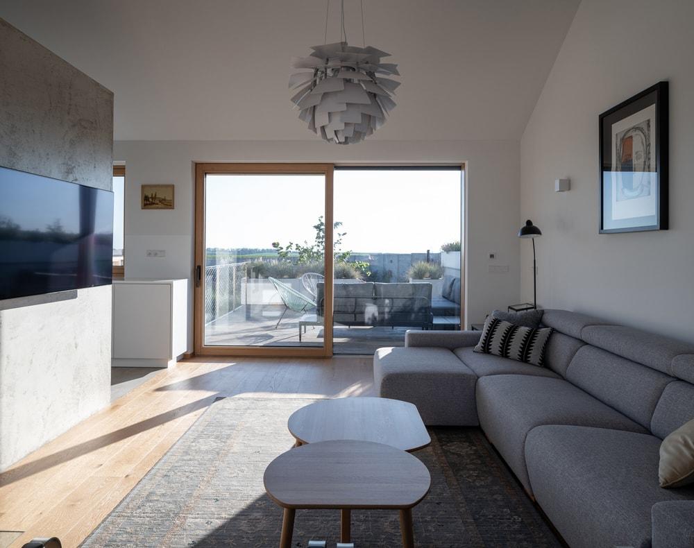 living room, SENAA Architekti