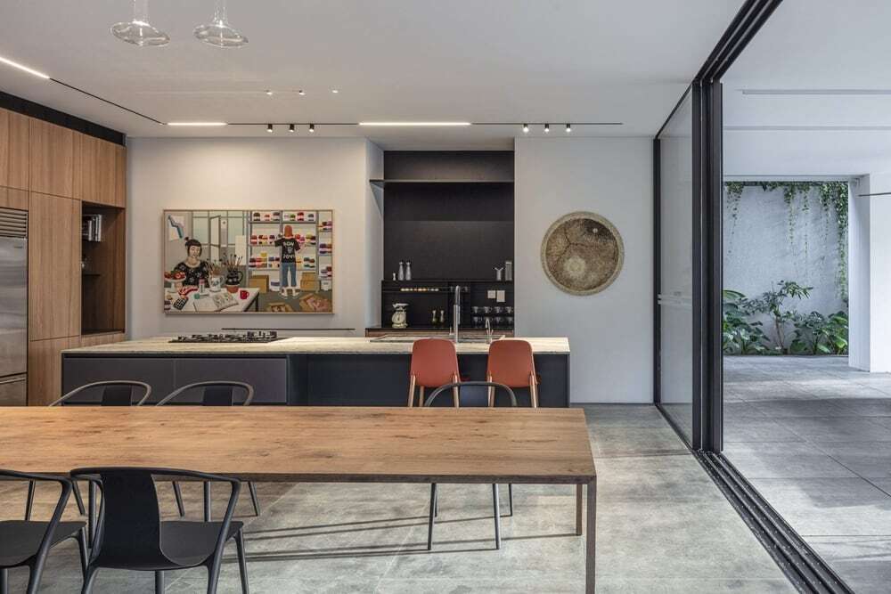 dining area, Broides Architects