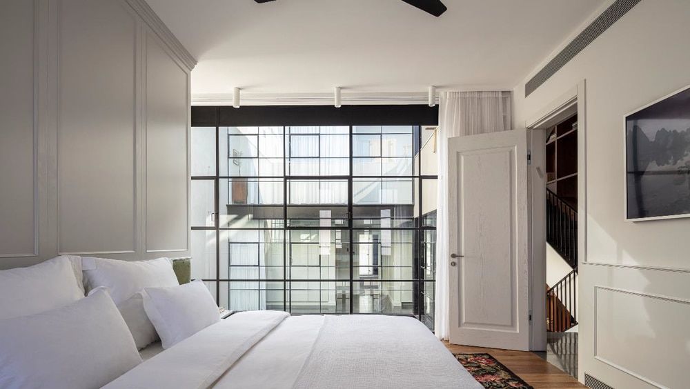 bedroom, Dana Oberson Architects