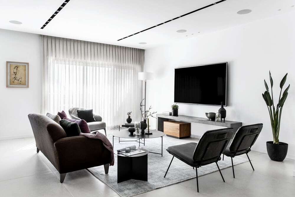 living room by Maya Sheinberger Interior Design