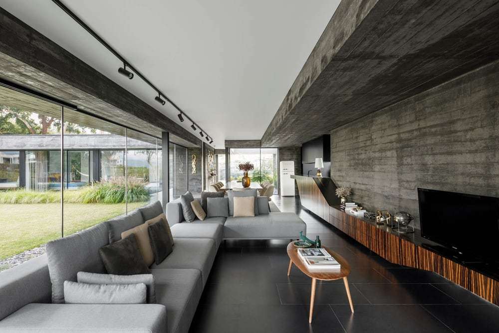 living room, Hugo Pereira Arquitetos
