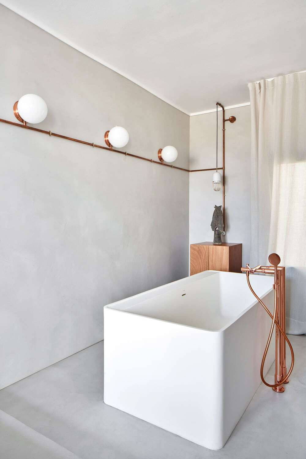 bathroom by Cometa Architects