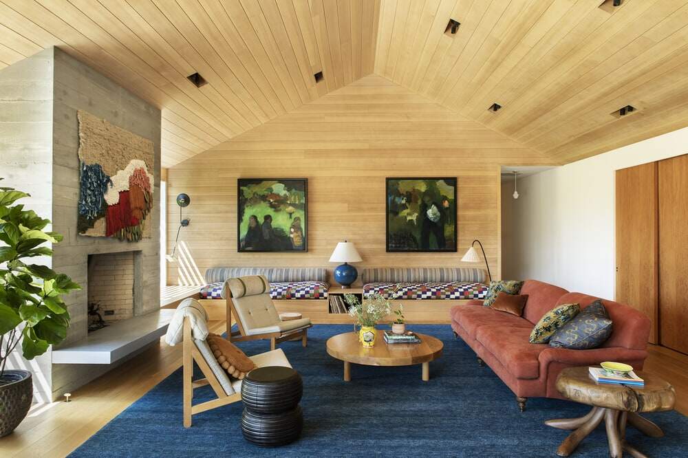 living room, Bestor Architecture