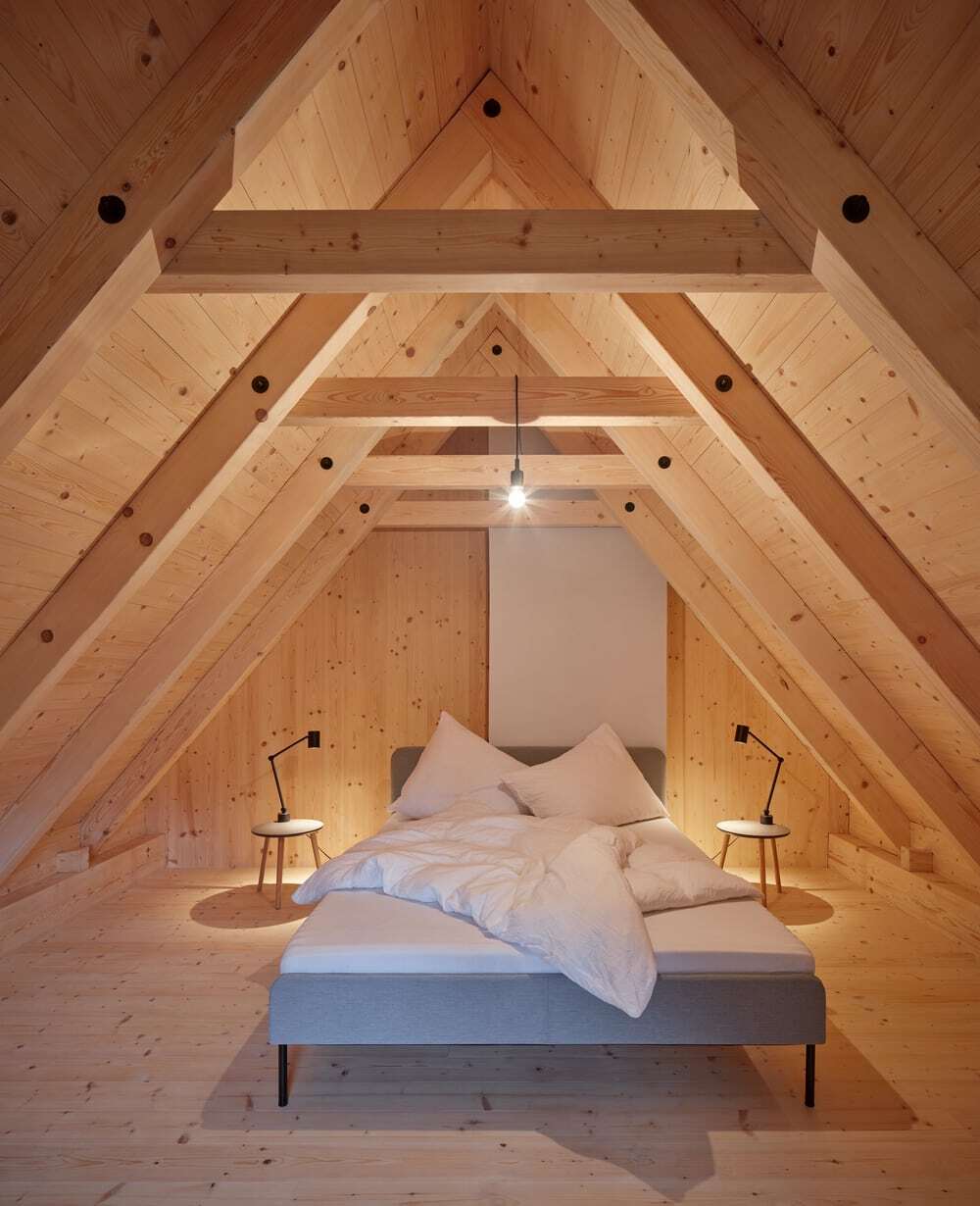 bedroom, Mjölk Architects