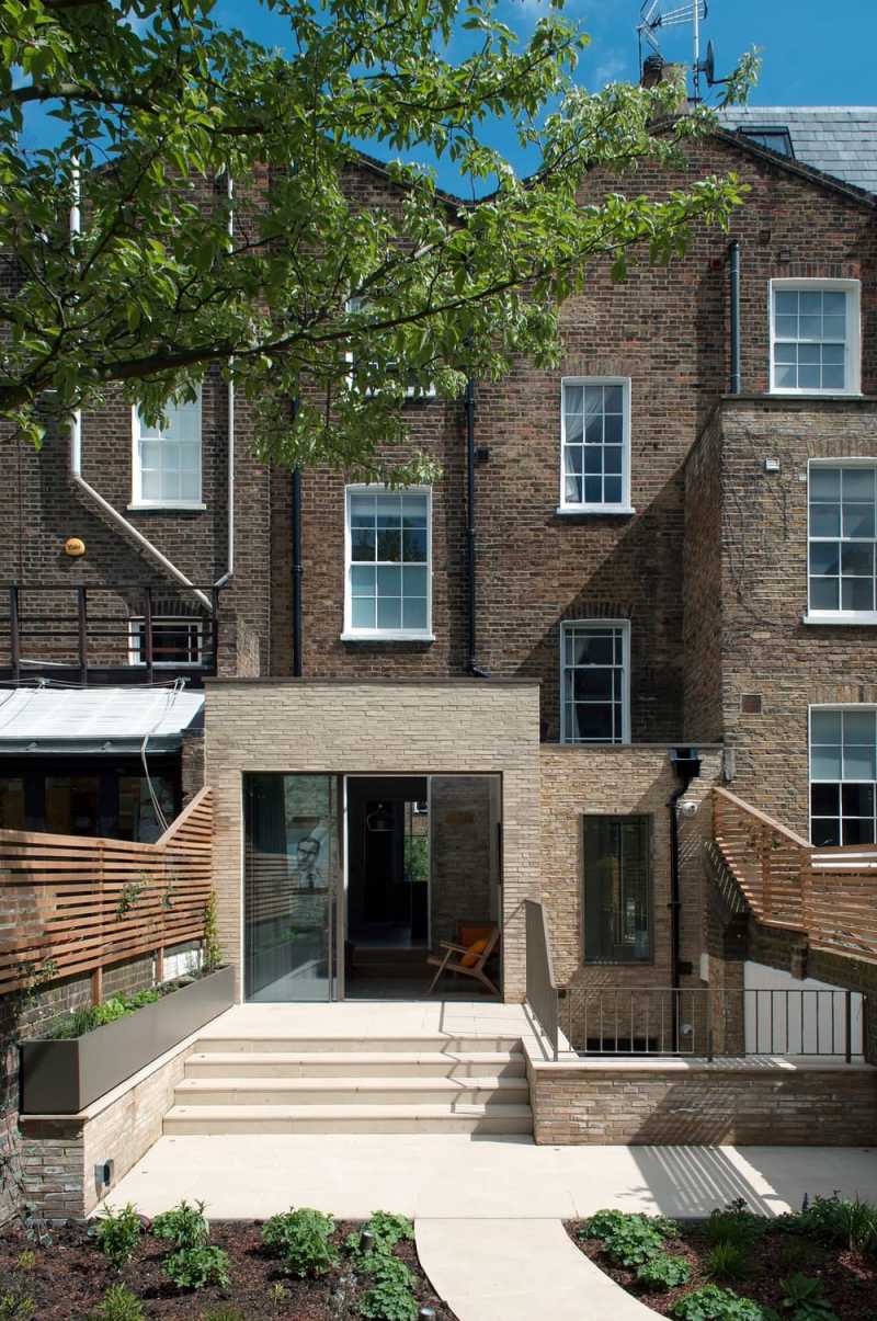 A Grade II Listed Terraced House Transformed into a Contemporary Home