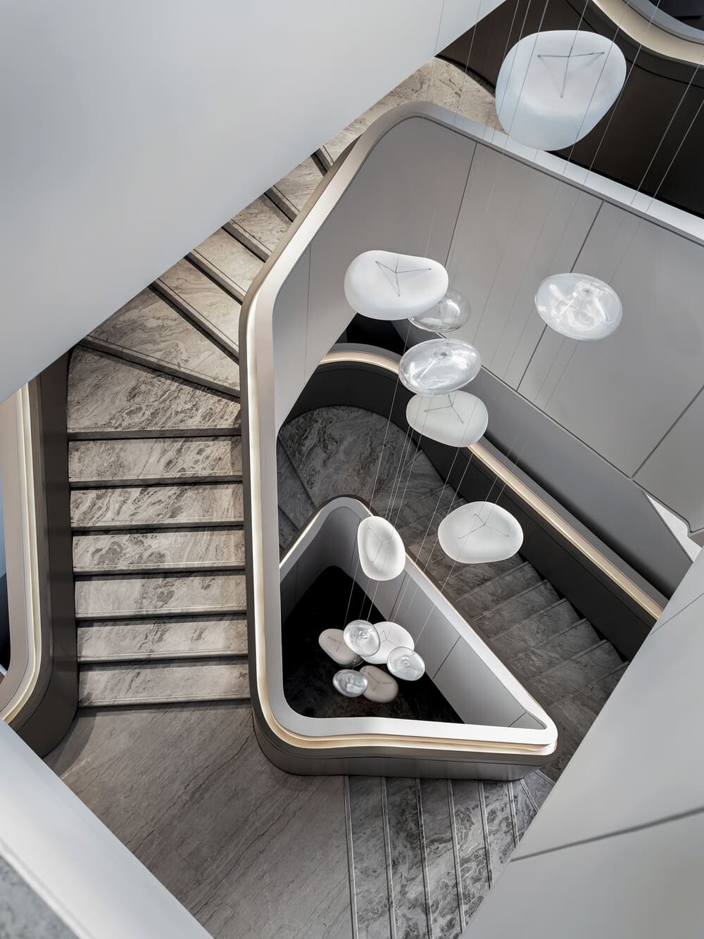 Artworks-in-stairwell, CCD / Cheng Chung Design