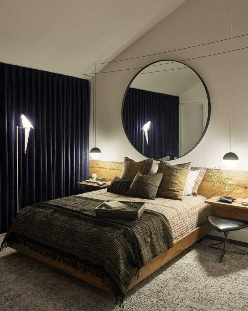 bedroom, Tobin Smith Architects and Mark Ashby Design