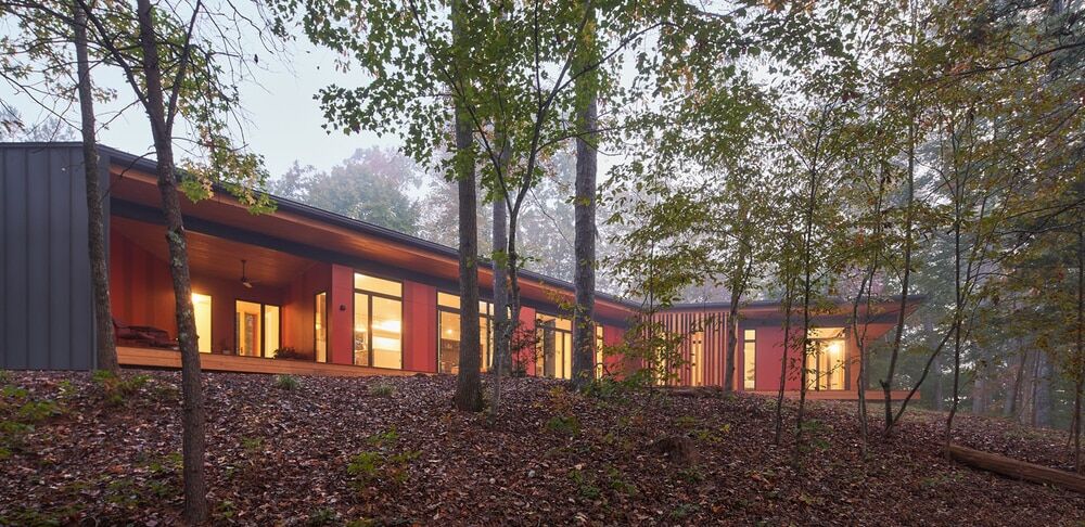 French Broad House by Sanders Pace Architecture