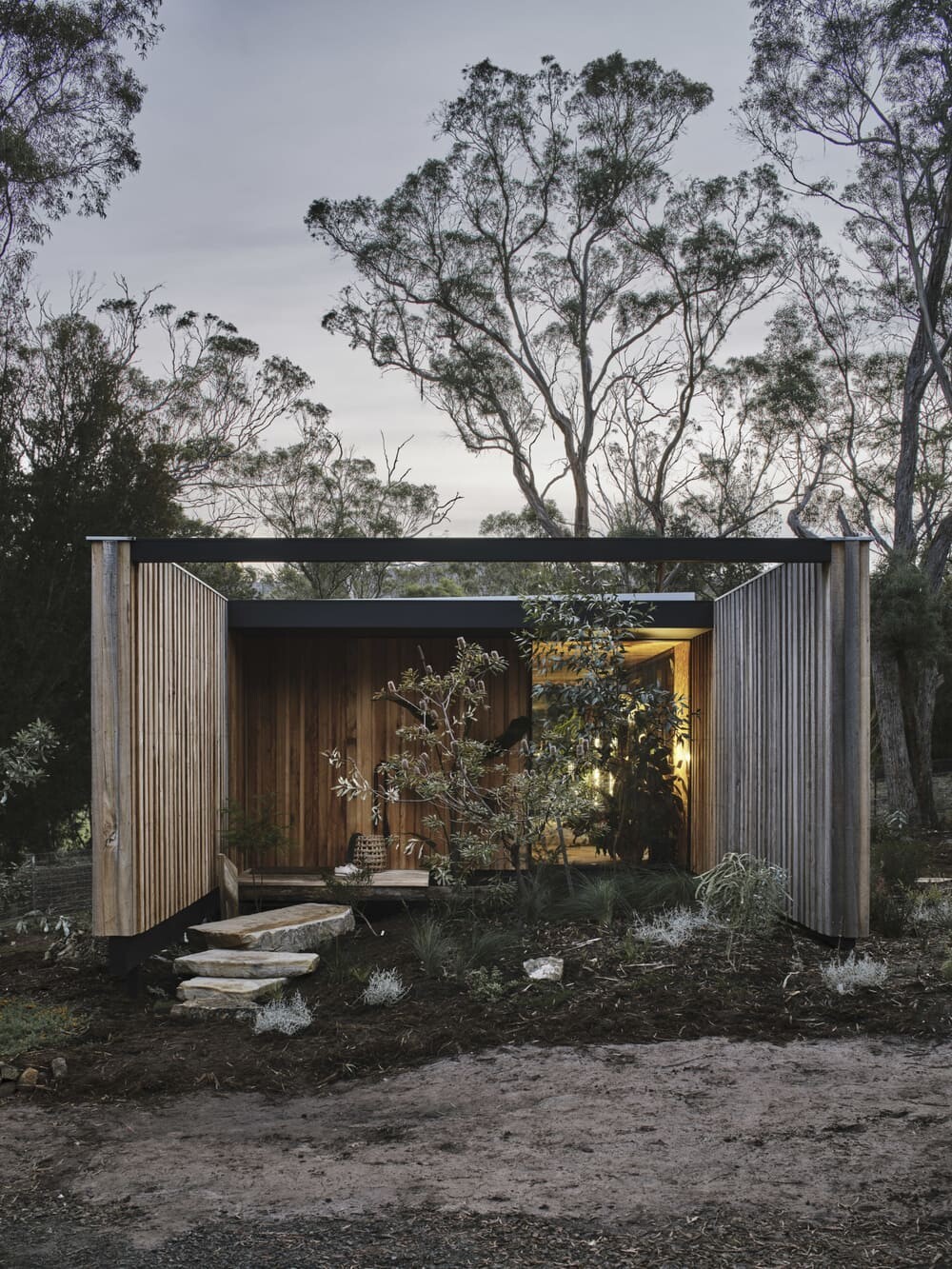 Casa Acton Extends the Sense of Space into a Landscaped Garden