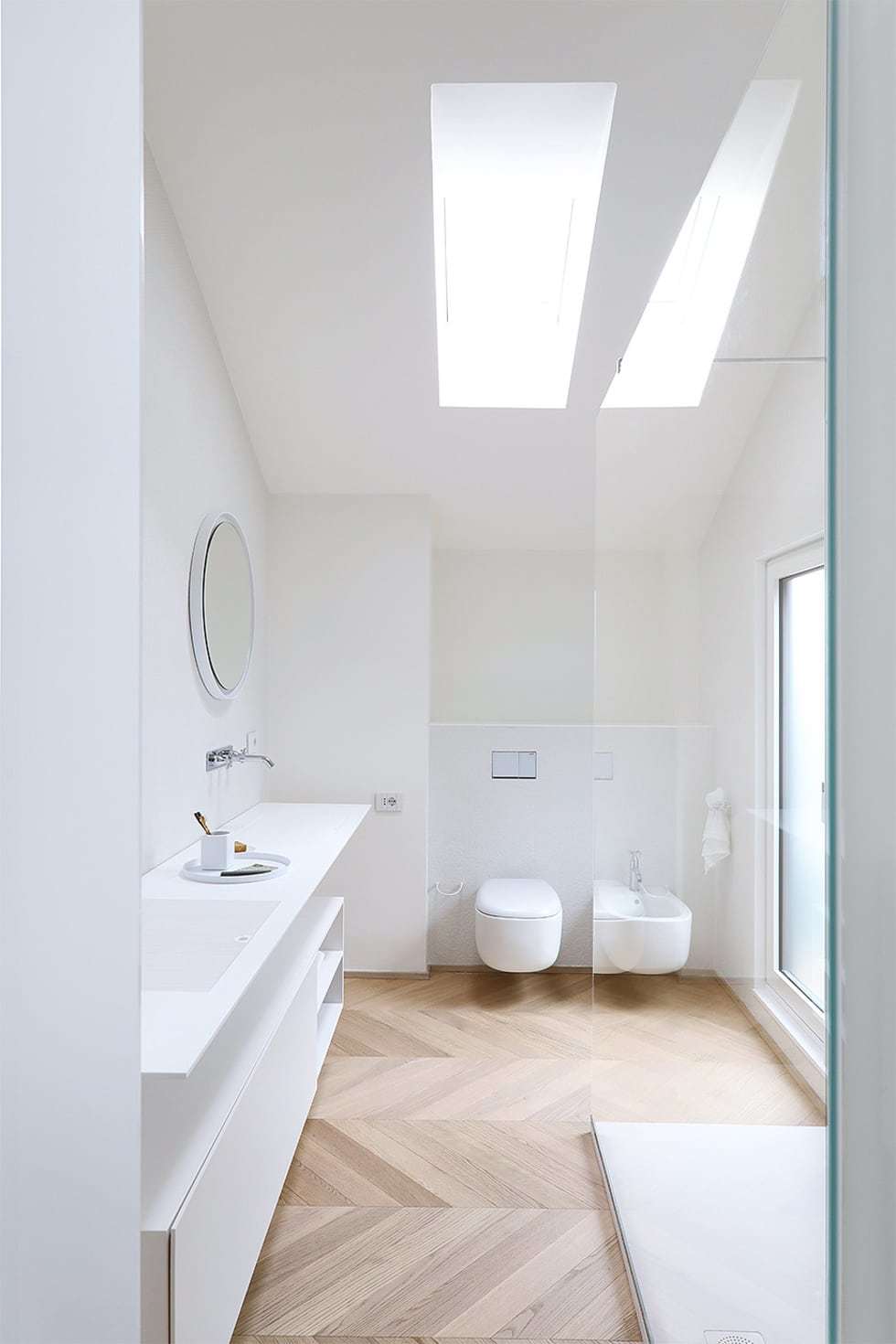 Single Residential Flat, bathroom, Archiplan Studio