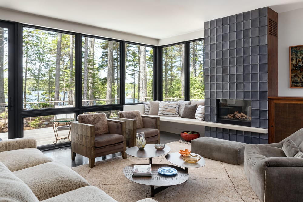 living room, Elliott Architects