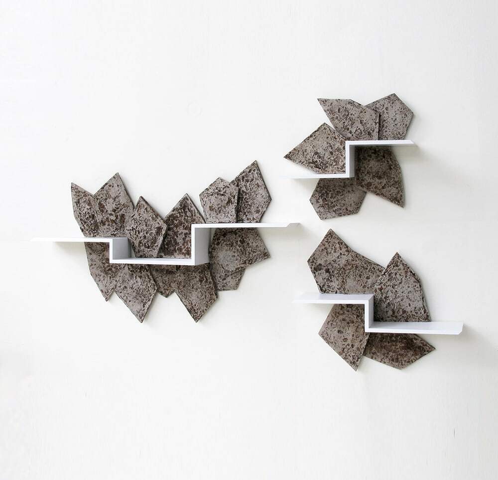 Jyuhe Wall Shelf Series by Taeg Nishimoto
