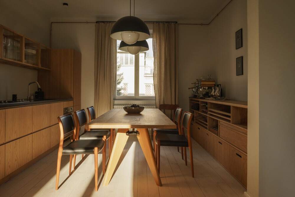 kitchen, dining room, Loft Kolasiński