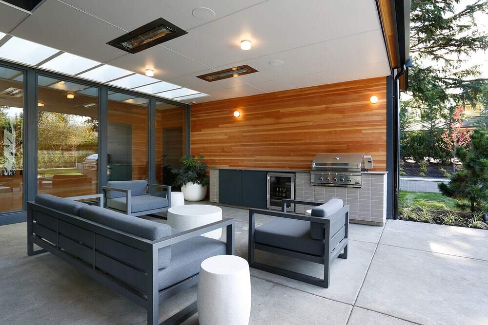 outdoor kitchen, Paul Michael Davis Architects