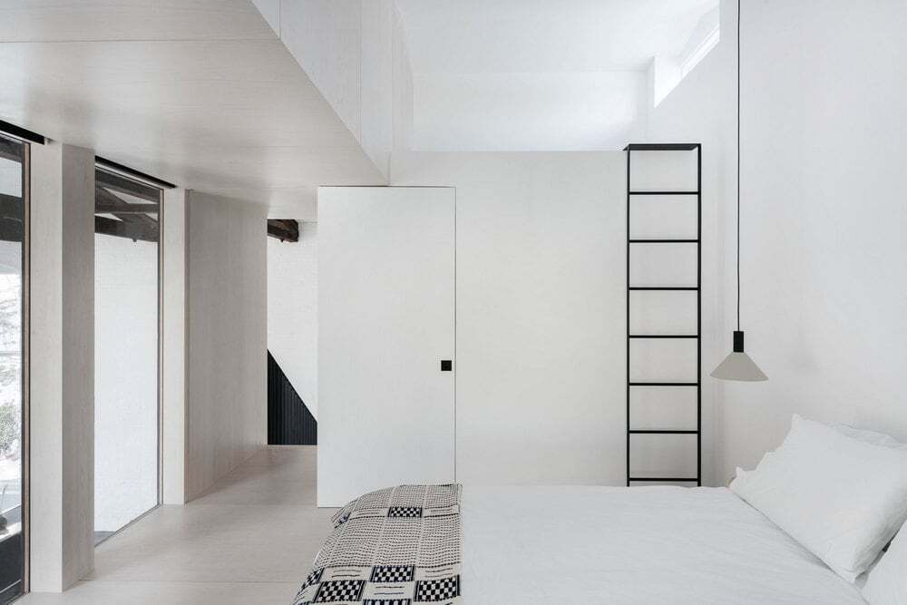 bedroom, Ravi Raj Architect