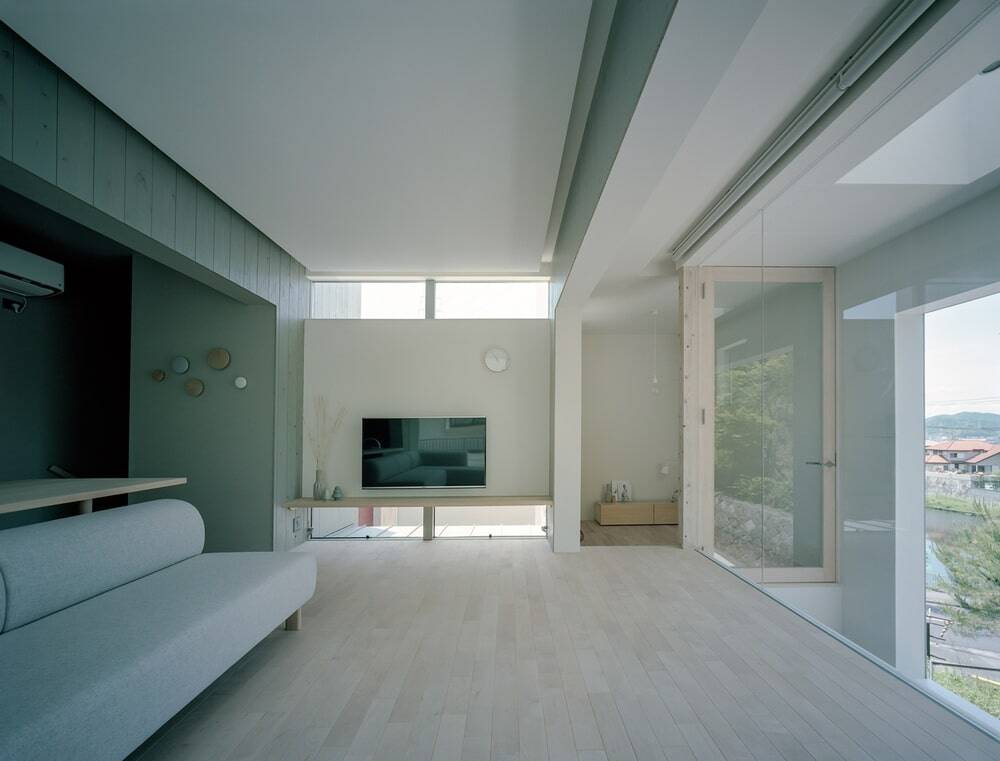 living room, FujiwaraMuro Architects