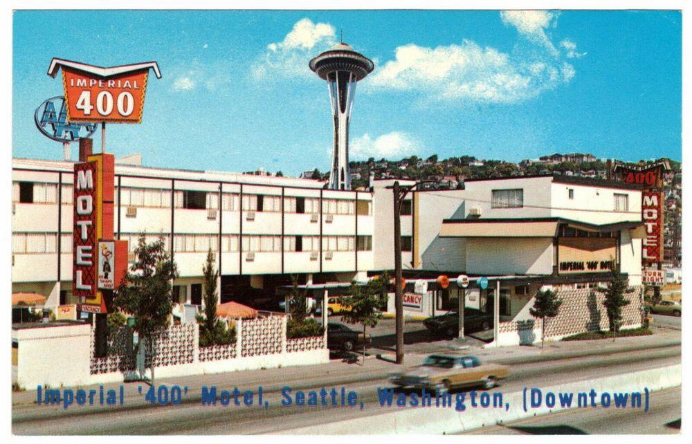 old motel postcard