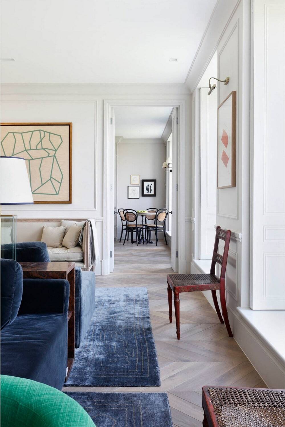 Bringing Parisian Art-de-Vivre to a London Penthouse Apartment