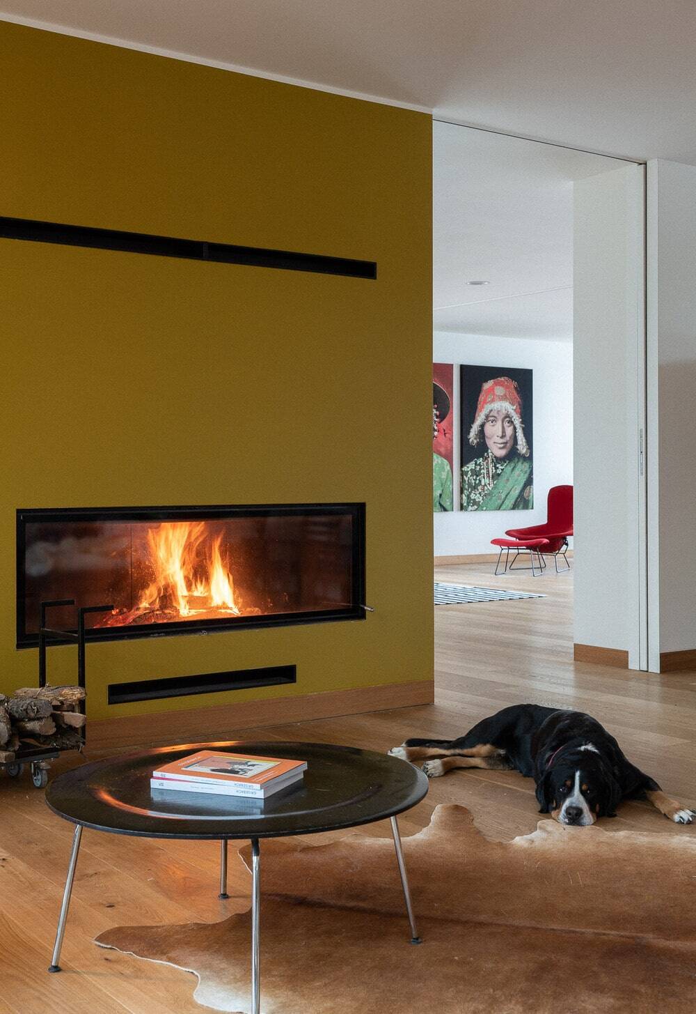 fireplace, Carlos Zwick Architekten BDA