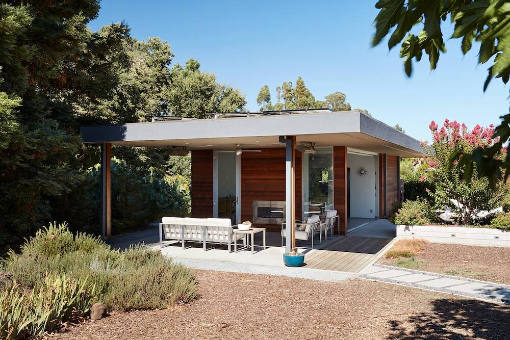 Sonoma Pool House and Guest House by Klopf Architecture