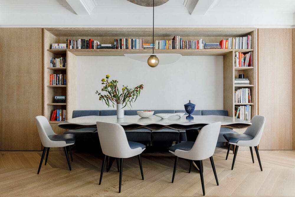dining room, Michael K Chen Architecture