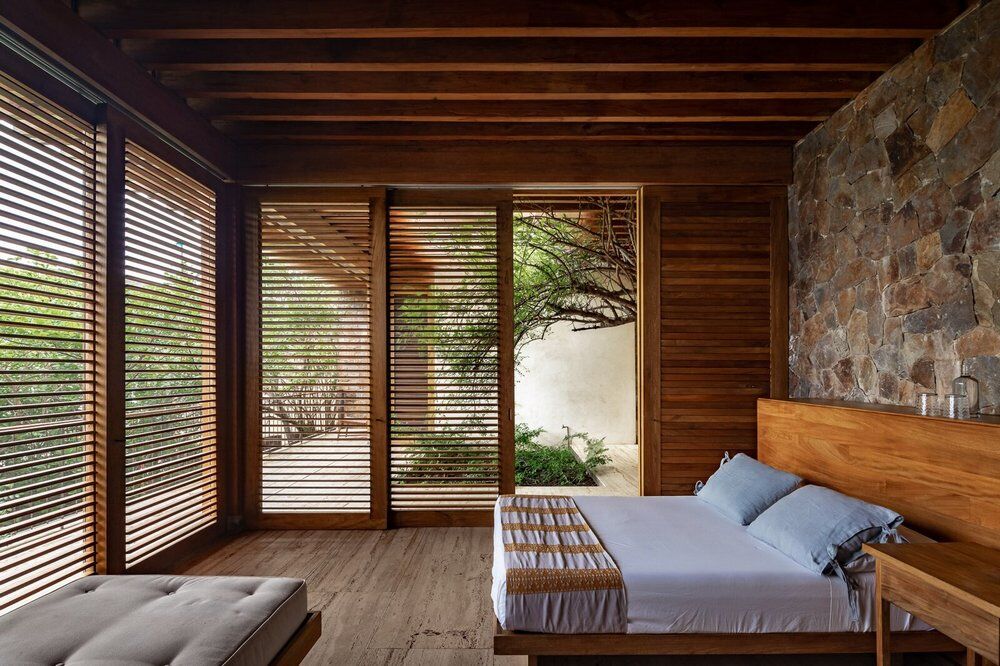 bedroom, Ignacio Urquiza Arquitectos