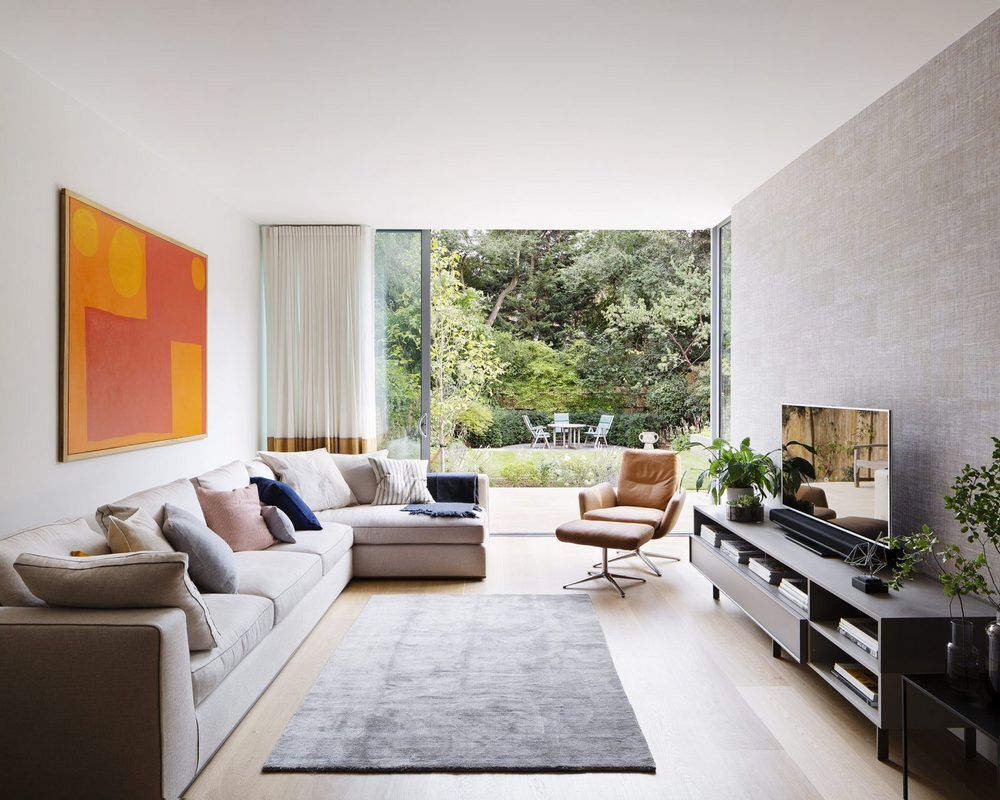 living room, Amos Goldreich Architecture