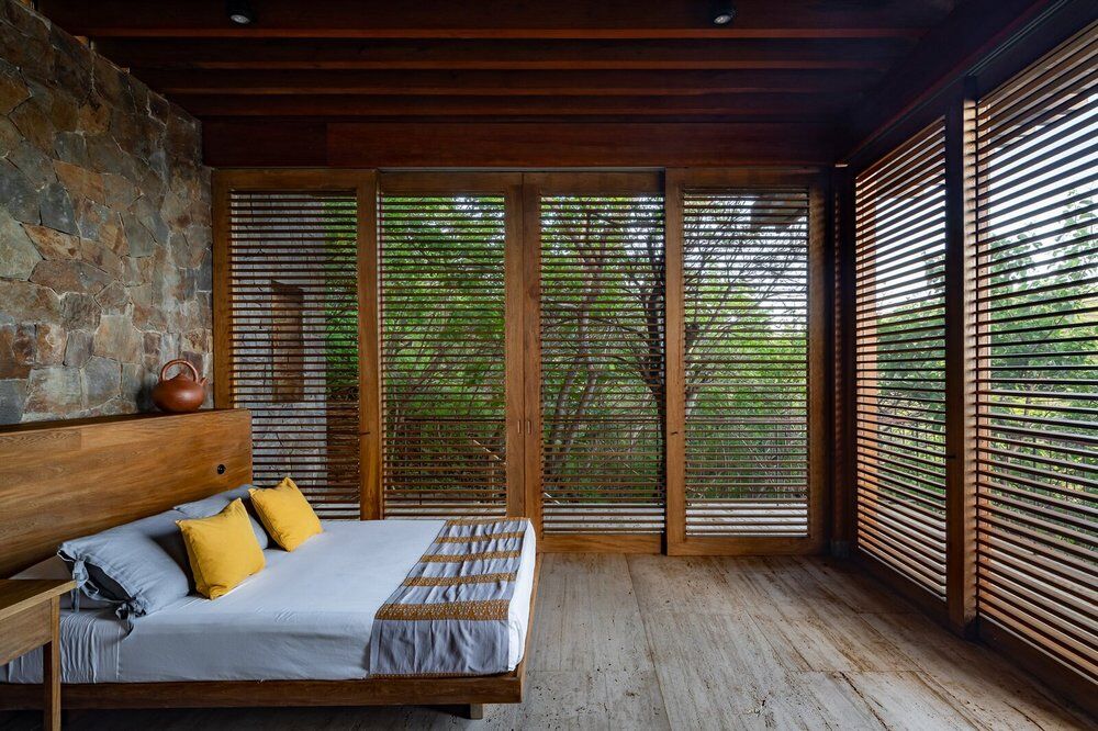 bedroom, Ignacio Urquiza Arquitectos