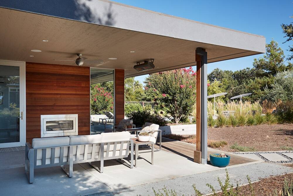 Sonoma Pool House and Guest House by Klopf Architecture